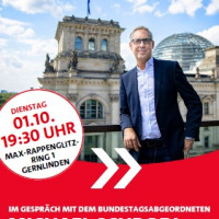 Plakat Michael Schrodi - Bericht aus Berlin